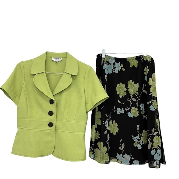 Studio I Petite Skirt Set size 10P - Picture 2 of 8